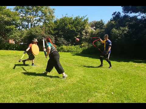 Melbourne 'Double Taps' jugger training session