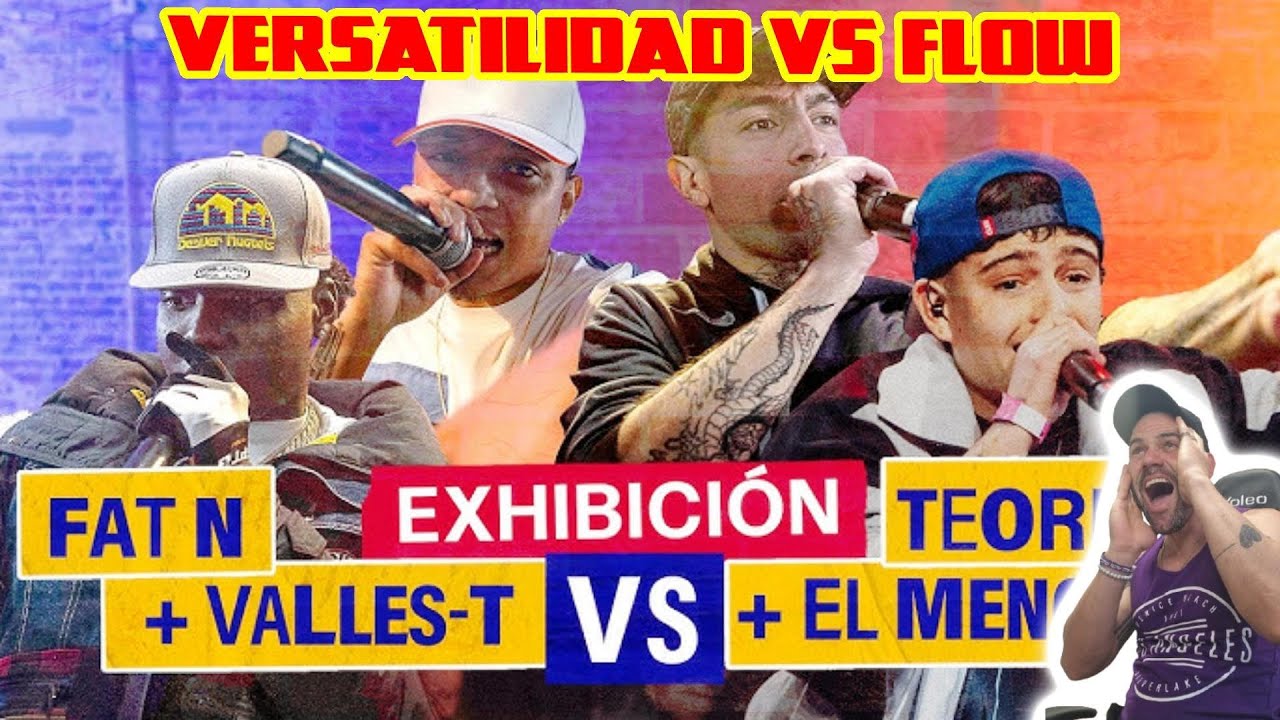 🔥 REACCIÓN a TEOREMA y EL MENOR vs FAT N y VALLES-T | Exhibición Red Bull Batalla 🔥