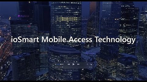 Tyco Cloud ioSmart Mobile Credentials