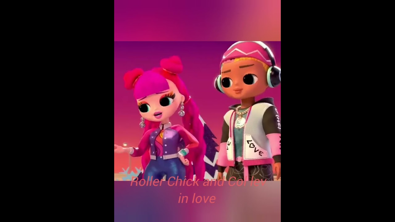 Roller Chick and Col lev in love