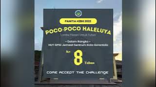 POCO-POCO HALELUYA (Lomba Menari Untuk Tuhan HUT GPIG Jemaat Sentrum Gorontalo Tahun 2022)