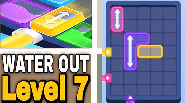 Water Out Puzzle Level 7 Walkthrough & Solution | Full Gameplay | C2 Mansoor Gamer 2M