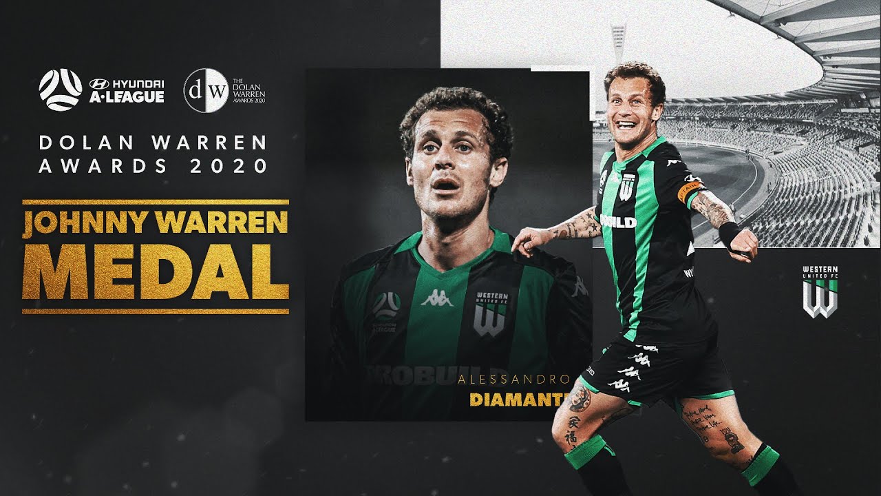 The Dolan Warren Awards 2020: Johnny Warren Medal Winner | Alessandro Diamanti - Western United FC