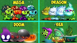 Random 20 Team Plants LEVEL 1 Battlez - Who Will Win