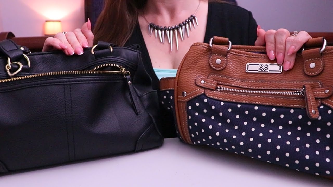 ASMR Purse Collection Bag Sounds