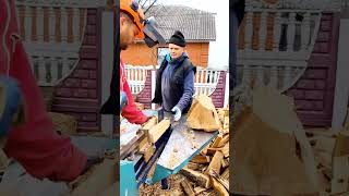 Log Splitter #logsplitter #firewood