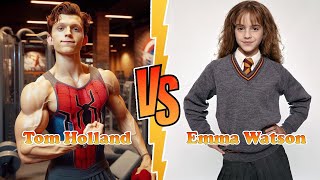 Tom Holland VS Emma Watson Transformation ★ From Baby To 2024