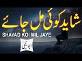 Shayad koi mil jaye  abu yahya dr rehan ahmed yousufi