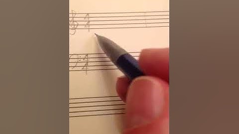 Music Notation: Drawing/Understanding Bar Lines and Measures