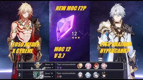 E0S0 Mydei x Cyrene & E1S0 Phainon Hypercarry | New MOC12 | 3 Stars | HSR | V3.7 |