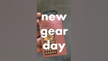 teenage engineering PO-20 programmable arcade synthesizer UNBOXING