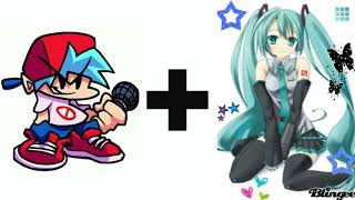 Friday Night Funkin | FNF Boyfriend + Hatsune Miku - CLOTHES  | FNF Animation