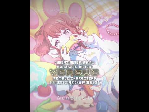 Minori Vs Female Characters In Personal Preference