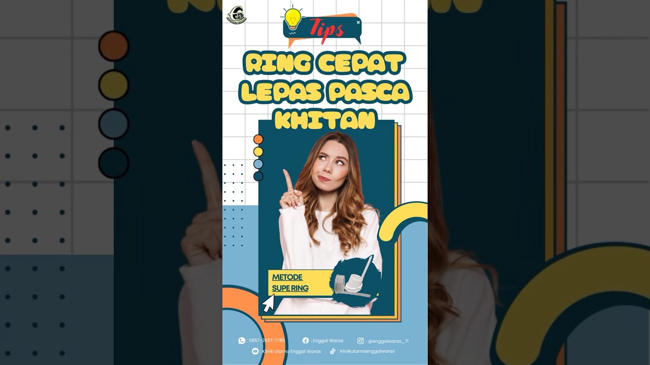 Tips agar ring cepat lepas pasca khitan