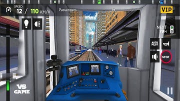 Canda Subway in Winter | Subway Simulator 3D Android Gameplay