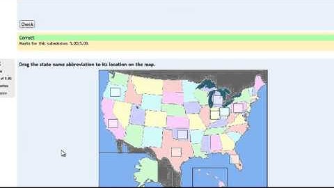 Moodle Demonstration - Drag and Drop Image Question Type