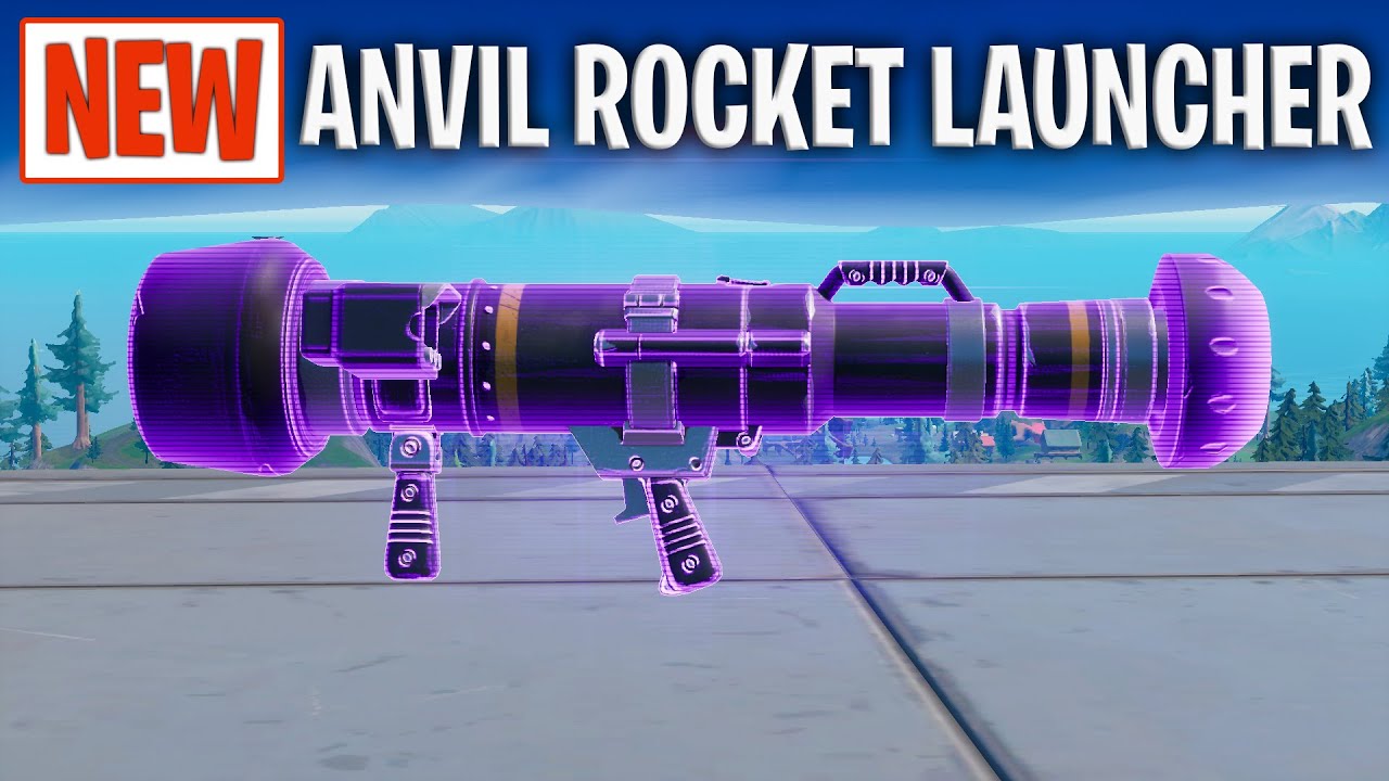 *NEW* Anvil Rocket Launcher Gameplay! How does it work? New Fortnite