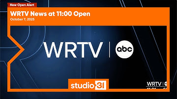 WRTV News at 11:00 Open, 10/7/2025 (New Graphics/Music)