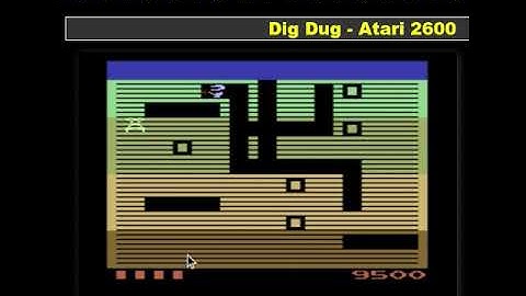 Dig Dug Atari 2600 Speedrun - 1 Loop