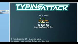 Typing Attack Game Details