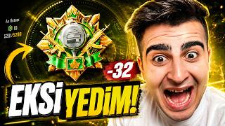 HAYATIMDA BÖYLE BİR EKSİ YEMEDİM! PUBG Mobile Sezon 31