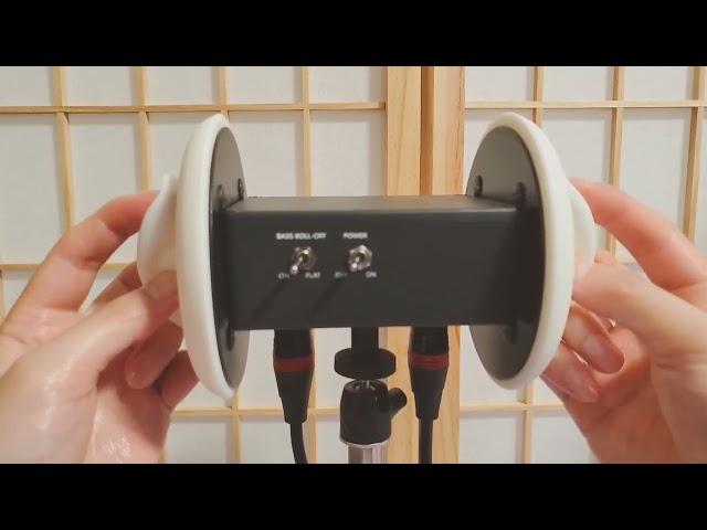 [ASMR]素手で耳介をオイルマッサージして深い眠りへ誘いたい。/ear oil massages