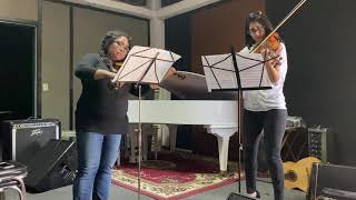 Dueto de Violines de la Orquesta Filarmónica del Desierto