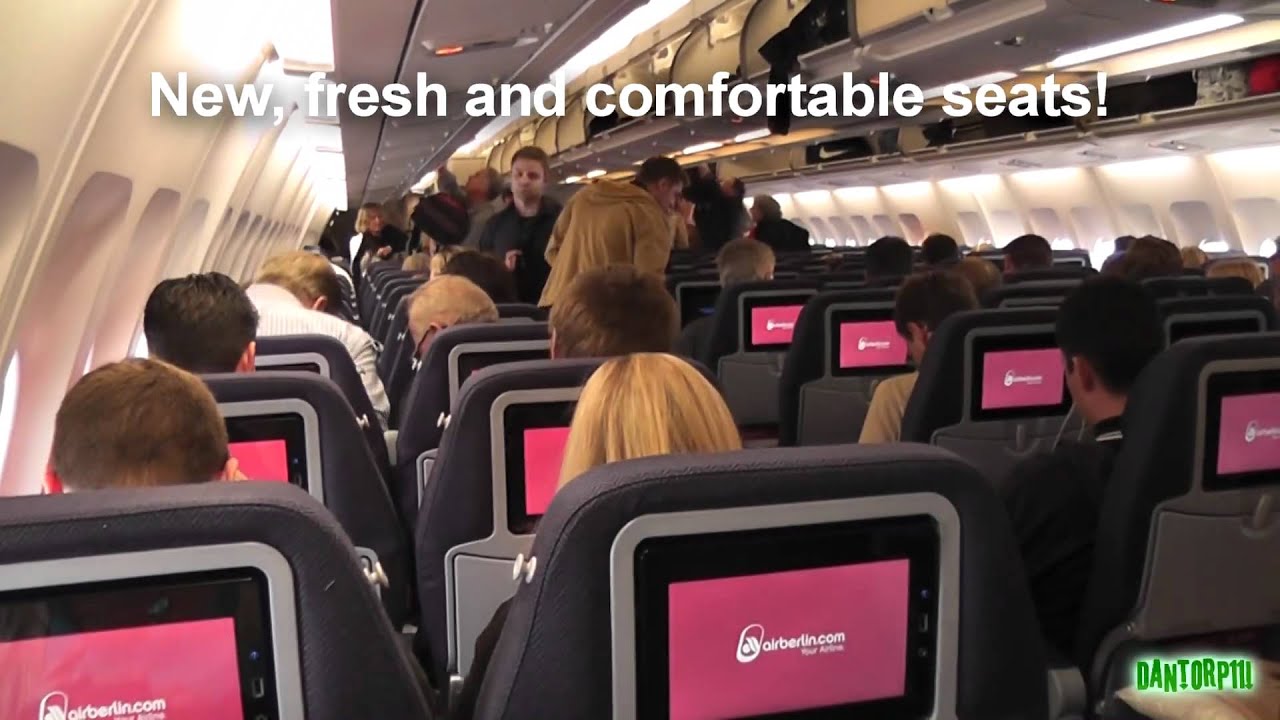 Air Berlin Brand New A330 Cabin Interior Vs Old Cabin First Look At 2012 Cabin