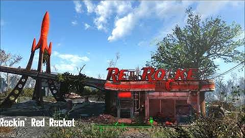 Rockin Red Rocket - Fallout 4 House Mod #2