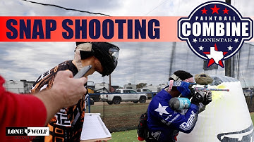 Snap Shooting Paintball Drill 2024 Paintball Combine | Lone Wolf Paintball