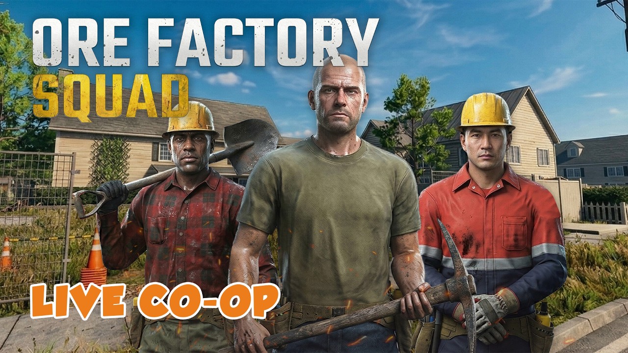 Dig Deep, Build Bigger! | Ore Factory Squad Live Co-Op