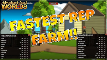 AQW How to get rank 10 GOOD rep FAST and EASY 2020!