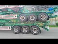 Patec 3 Axle Container Chassis Trailer | 50% Longer Service Life