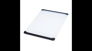 OXO 11272700 Good Grips 12 7/8 x 9 x 3/8 Double-Sided White  Polypropylene Cutting Board