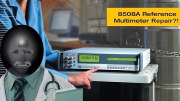 Hardest Repair Ever! Fluke 8508A 8.5 Digit Reference Multimeter