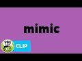 Understanding Mimicry and Vocabulary