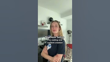 Desk setup for coding and content creation #shorts