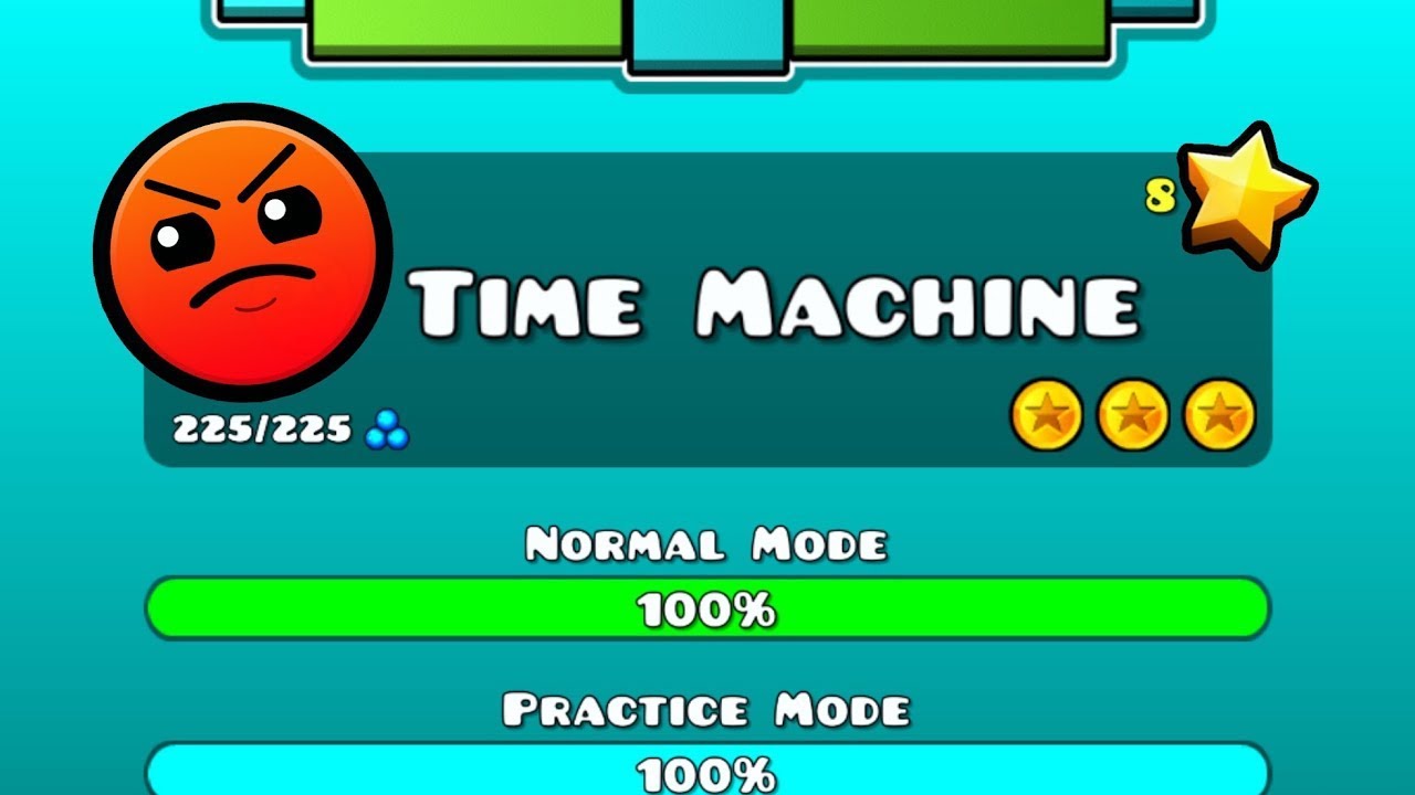 Geometry Dash - Time Machine 100% - YouTube