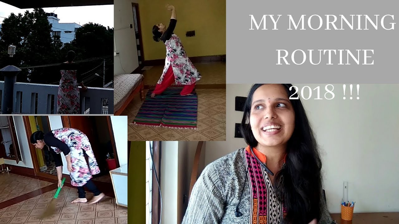 My Morning Routine 2018 !!! Indian Minimalist Mom