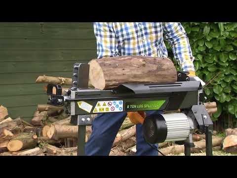 The Handy 6 Ton Log Splitter with Stand