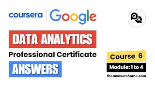 Share Data Through the Art of Visualization Answers (Modules 1-4) | Google Data Analytics | Coursera