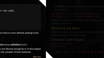 Resolving the Unable to Access Static Member from Static Function Error in C+ +