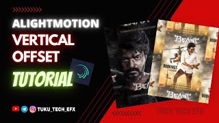 | How to make vertical offset | Alightmotion