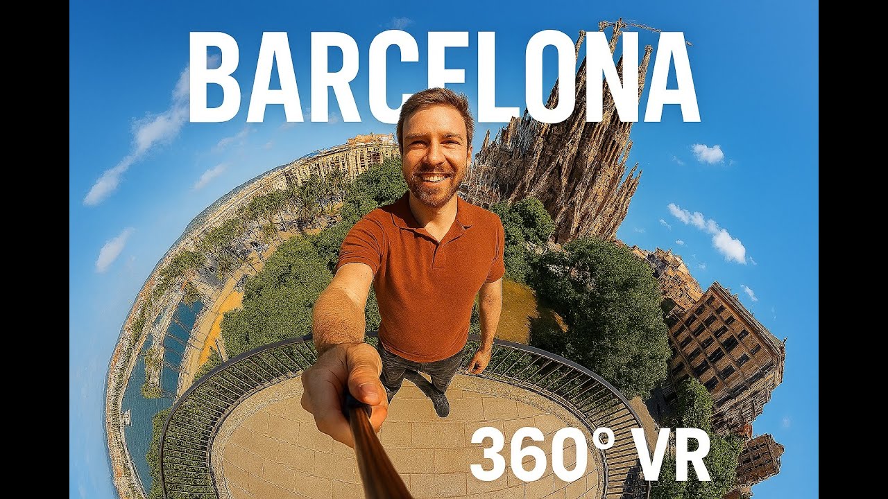 Spain Barcelona Trip 2026 360 VR 8K