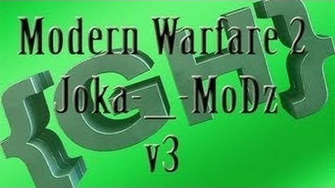 Joka-_-MoDz v3.2 CFG Menu | MW2 1.14 |  No Jailbreak Needed!