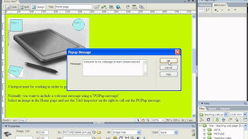 Dreamweaver:Popup Message6.avi