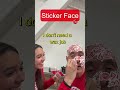 Sticker Face
