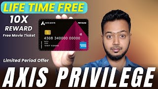 GOOD NEWS: Axis Privilege American Express Credit Card Is Now LIFE TIME FREE