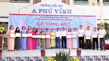 Tổng kết Hội thi giáo viên dạy giỏi cấp tiểu học thị xã Tân Châu, năm học 2022 - 2023