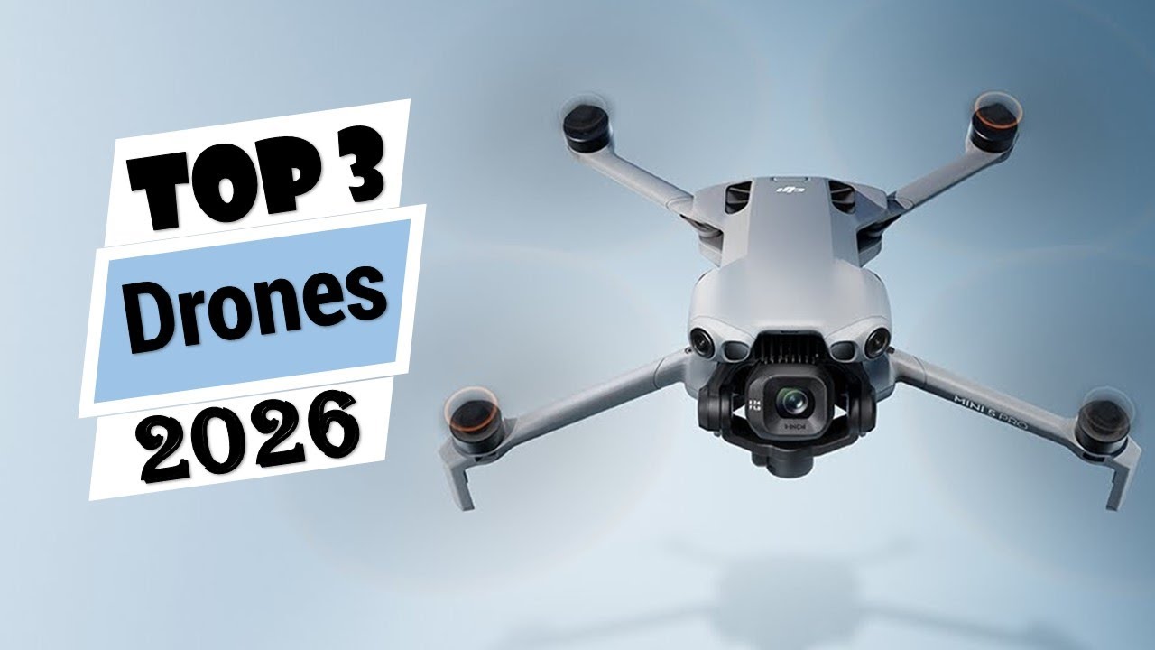 Tested. TOP 3 Best Drones for 2026 - BUYER'S GUIDE 🏆 - YouTube